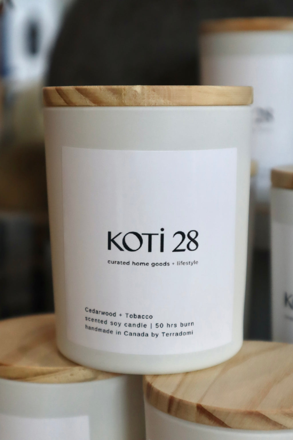 Koti28 Signature Candle with Lid