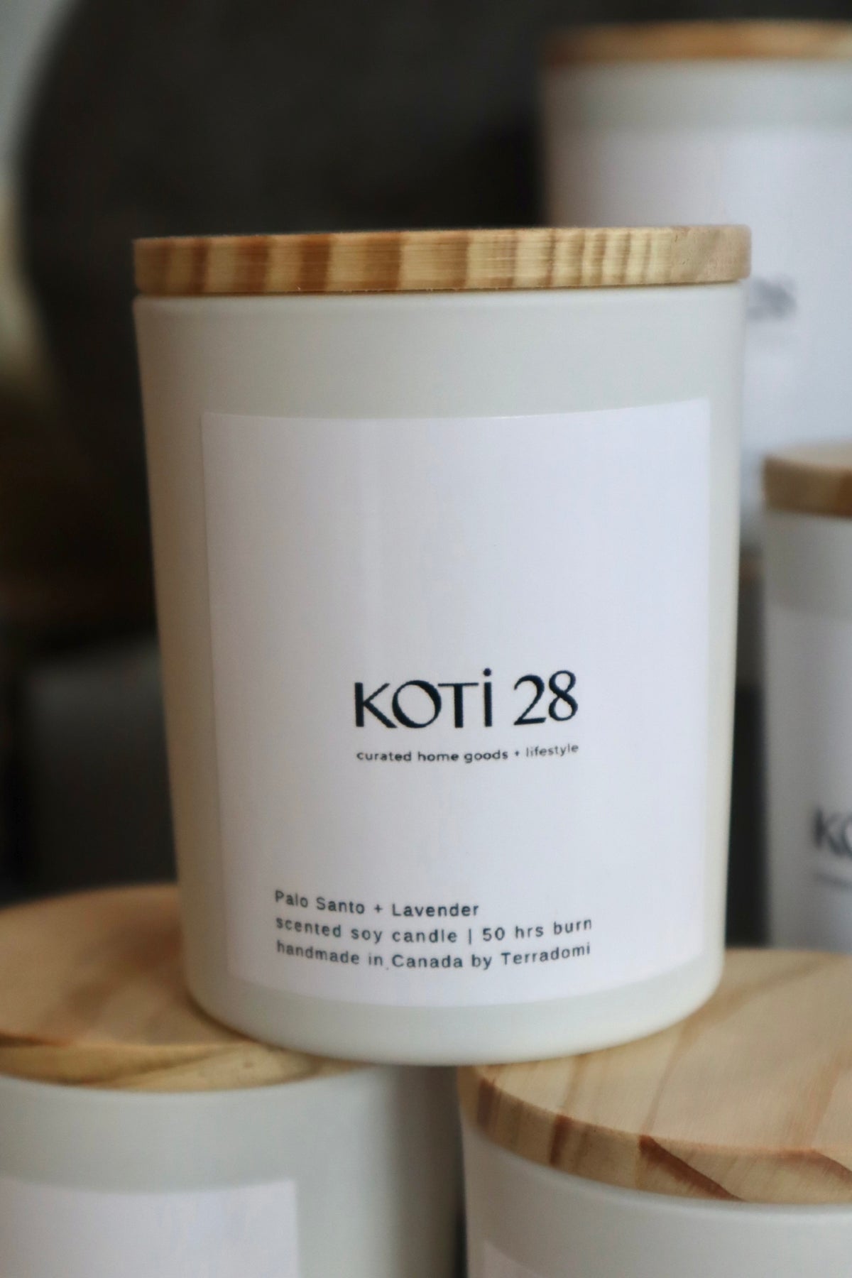 Koti28 Signature Candle with Lid